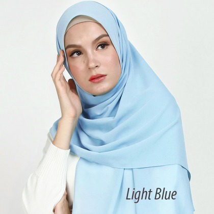 VELVET Tudung Shawl Chiffon